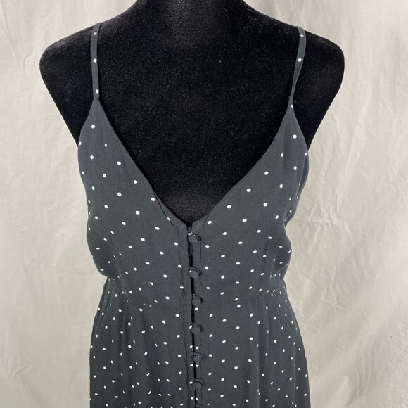 Abercrombie And Fitch Navy Blue Polka Dot Mini Dress - Women’s S - Picture 4 of 8
